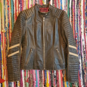 Women&#39;s Leather Jacket - Size S - HiDesign