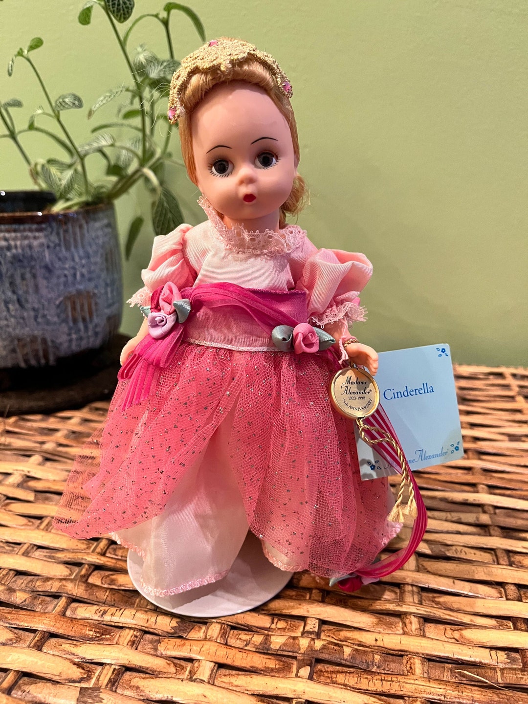 Poupée Madame Alexander Cendrillon 1965 – Vintage 30cm Avec Tenue