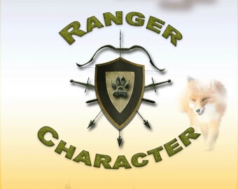Ranger's Class-specific Character Record (PDF, Digital Download) Fully Interactive Dungeons and Dragons 5e