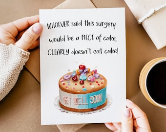 Funny get well card surgery recovery card for friend card funny hysterectomy card for her funny encouragement card for women surgery gifts