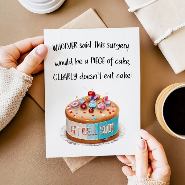 Funny get well card surgery recovery card for friend card funny hysterectomy card for her funny encouragement card for women surgery gifts