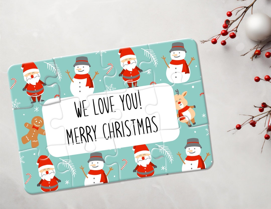 Christmas Card Puzzle 