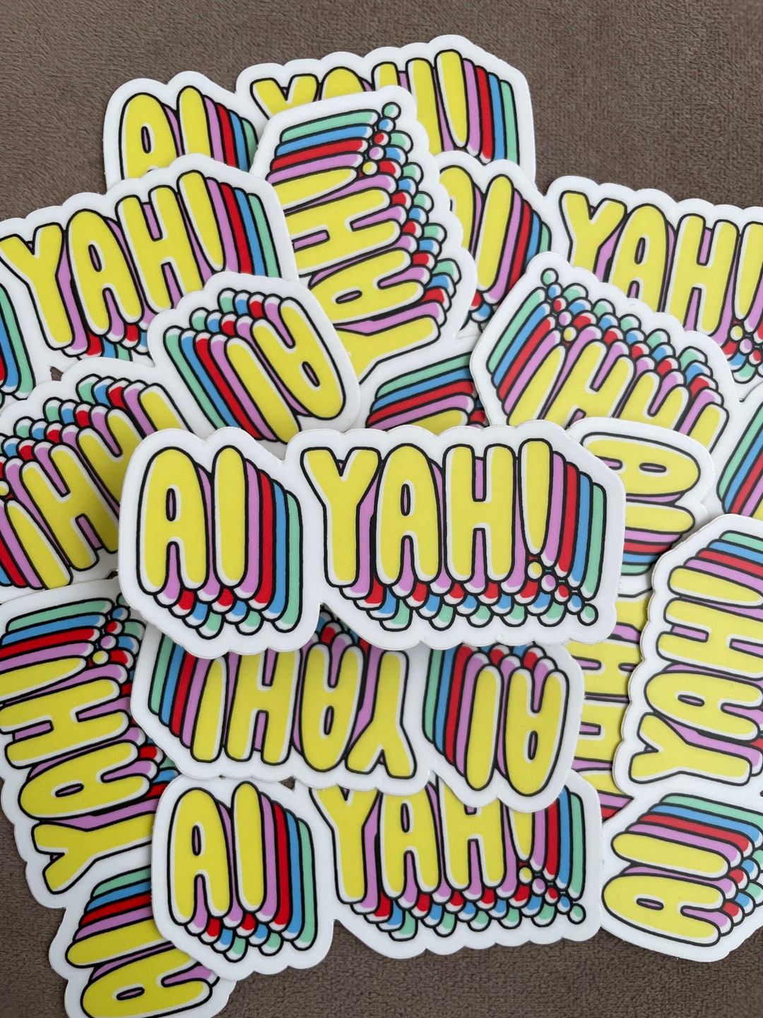 Aiyah! Matte Vinyl Sticker L Samoodesigns - Etsy