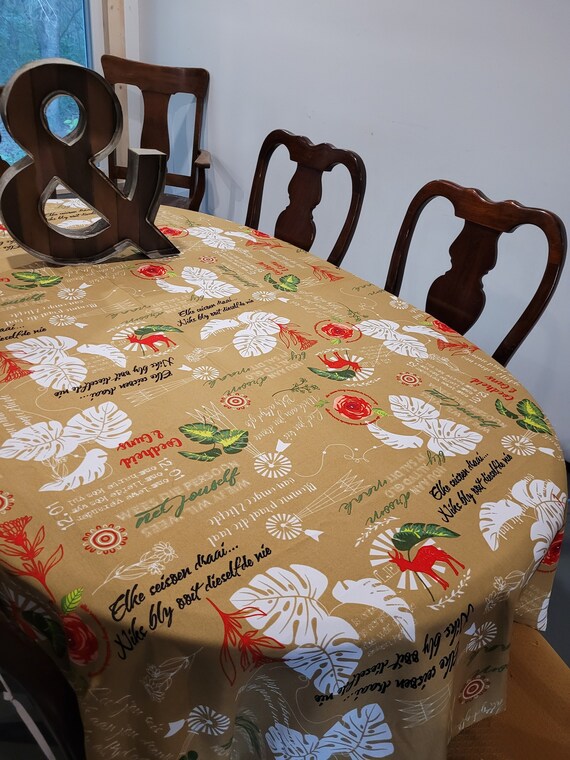 South African Afrikaanse Tablecloths Tafeldoeke Etsy