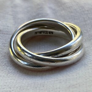 Tiffany tricolor rolling ring shop