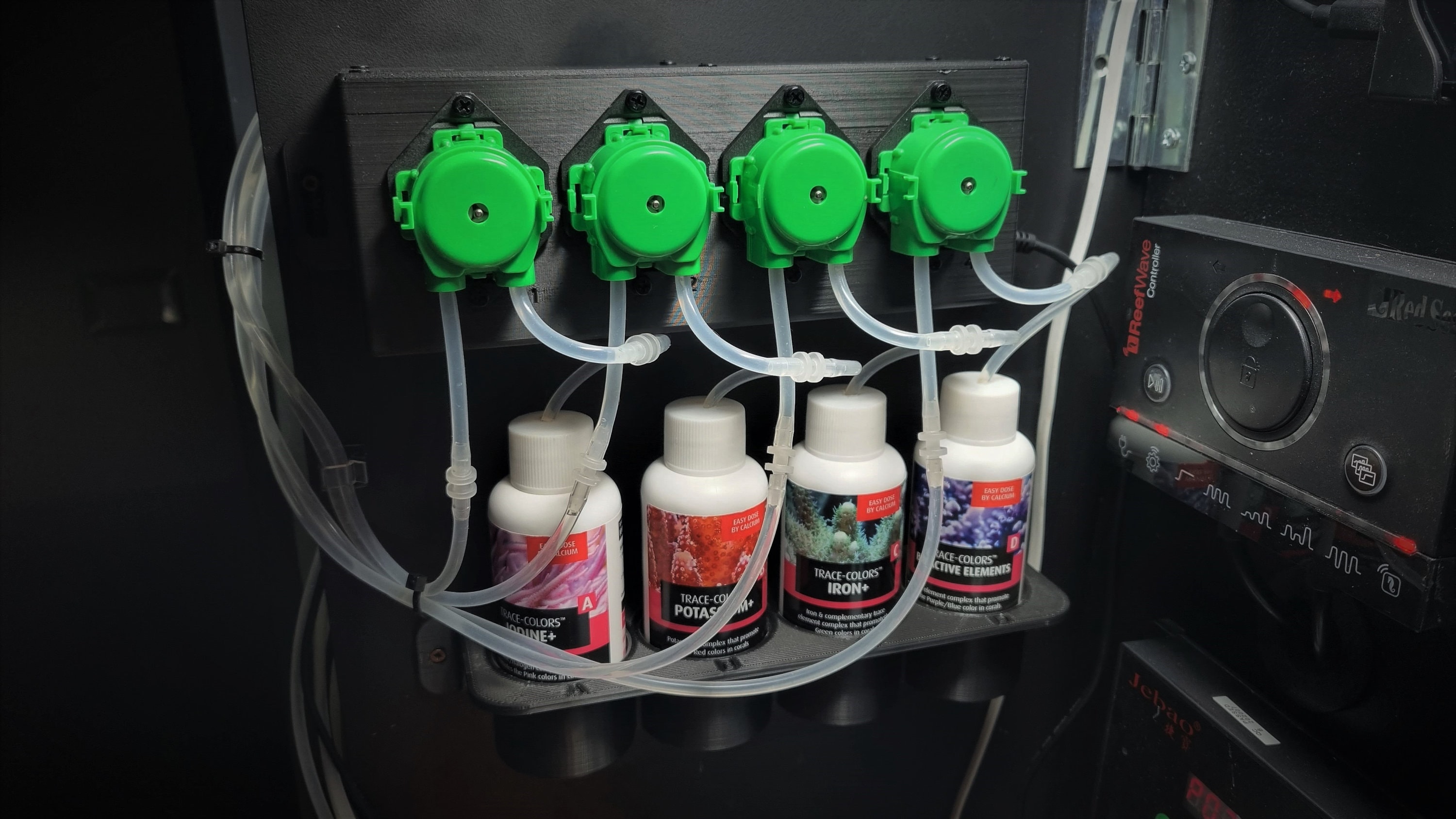 ESP32 DIY 4heads Peristaltic Dosing Pump Project Balling Reef Tank Etsy
