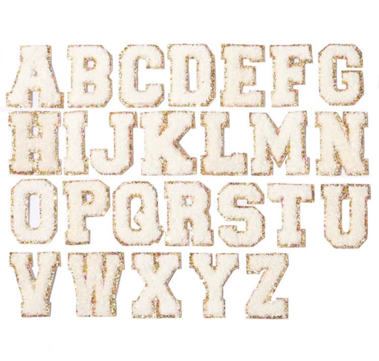 Sukh iSH09-M653021mn Vinyl Glitter Alphabet Letter Stickers - 7 Pcs Letter  Decals Sticker Glitter Letters Small Lowercase Capital Number Punctuation