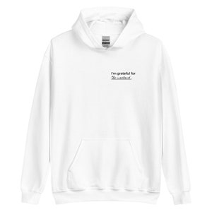 Sweat à capuche unisexe Weekend Gratitude, Reconnaissant pour le sweat à capuche du week-end, Sweat à capuche du week-end, Sweat à capuche Weekend Lover, Cadeau pour elle, Cadeau pour lui Sweat à capuche