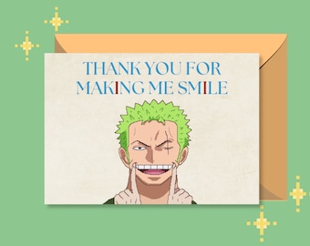 ワンピース thankyou thankyou thankyou Buy One Piece Anime Printable Thank You Card, Digital