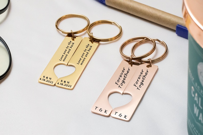 Custom Calendar Keychain Save The Date Keychain Wedding Date