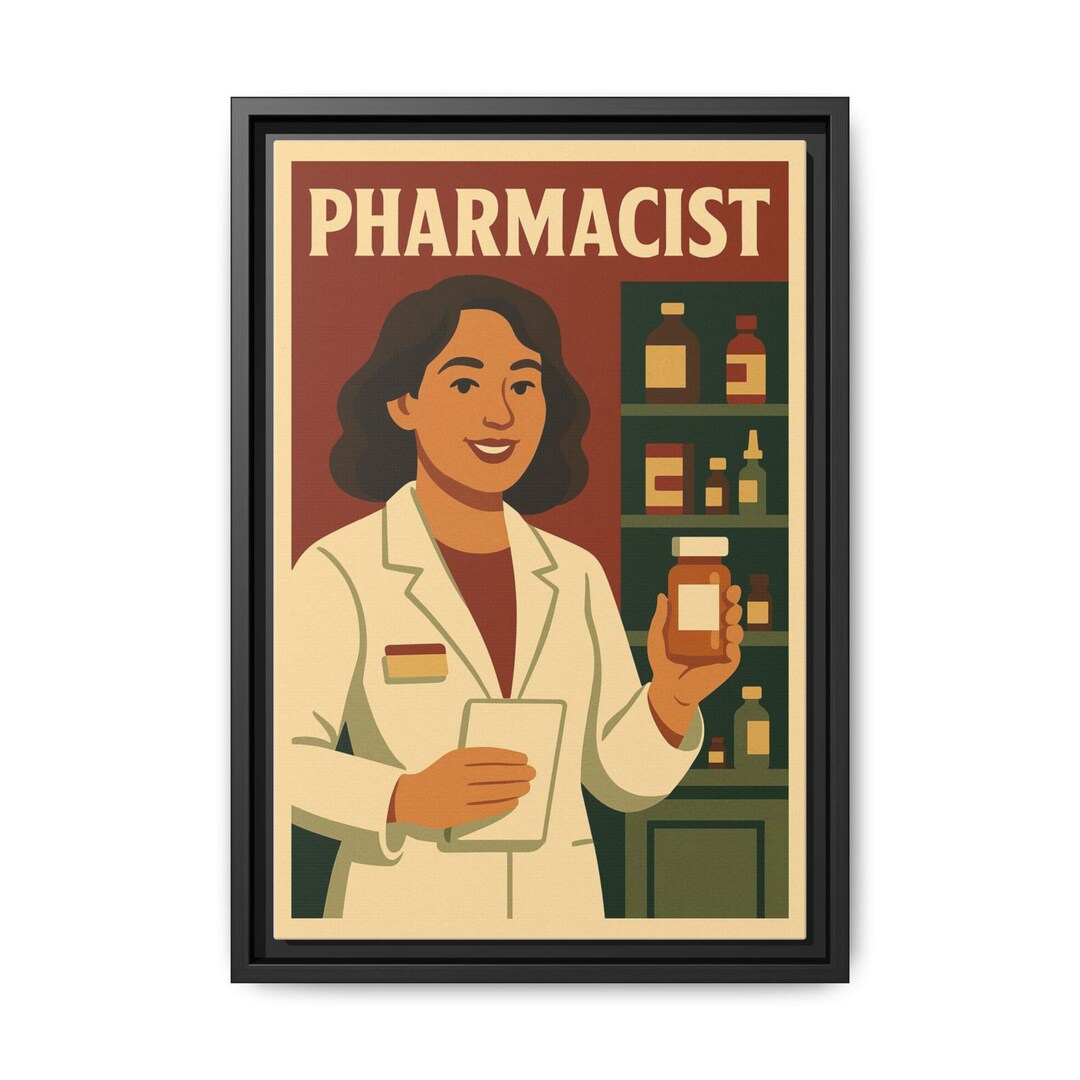 Poster Rph Pharmacist Poster Matte Canvas - Etsy