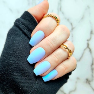 Mooncat Sabertooth Matte Single Color Press On Nail Set