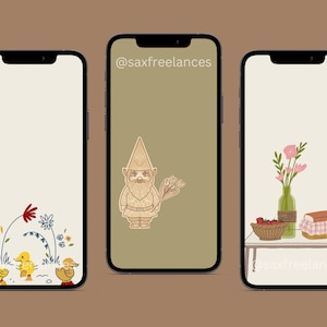 Cottagecore Aesthetic | 3 iPhone Wallpapers | Phone Wallpapers