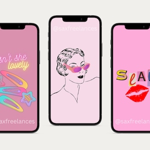 Y2K Aesthetic | 3 iPhone Wallpapers | Phone Wallpapers
