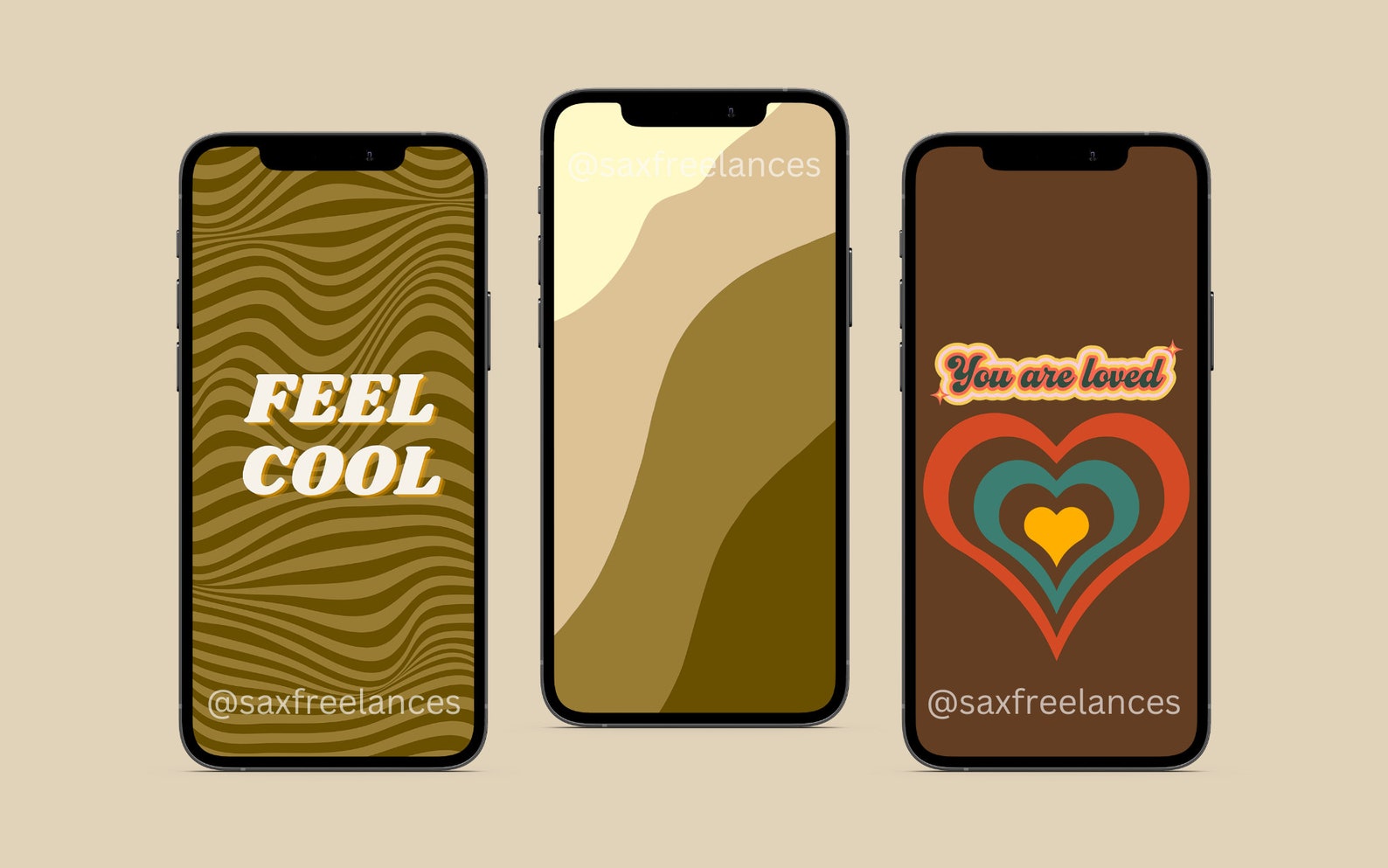 Retro Aesthetic 3 iPhone Wallpapers Phone Wallpapers Etsy