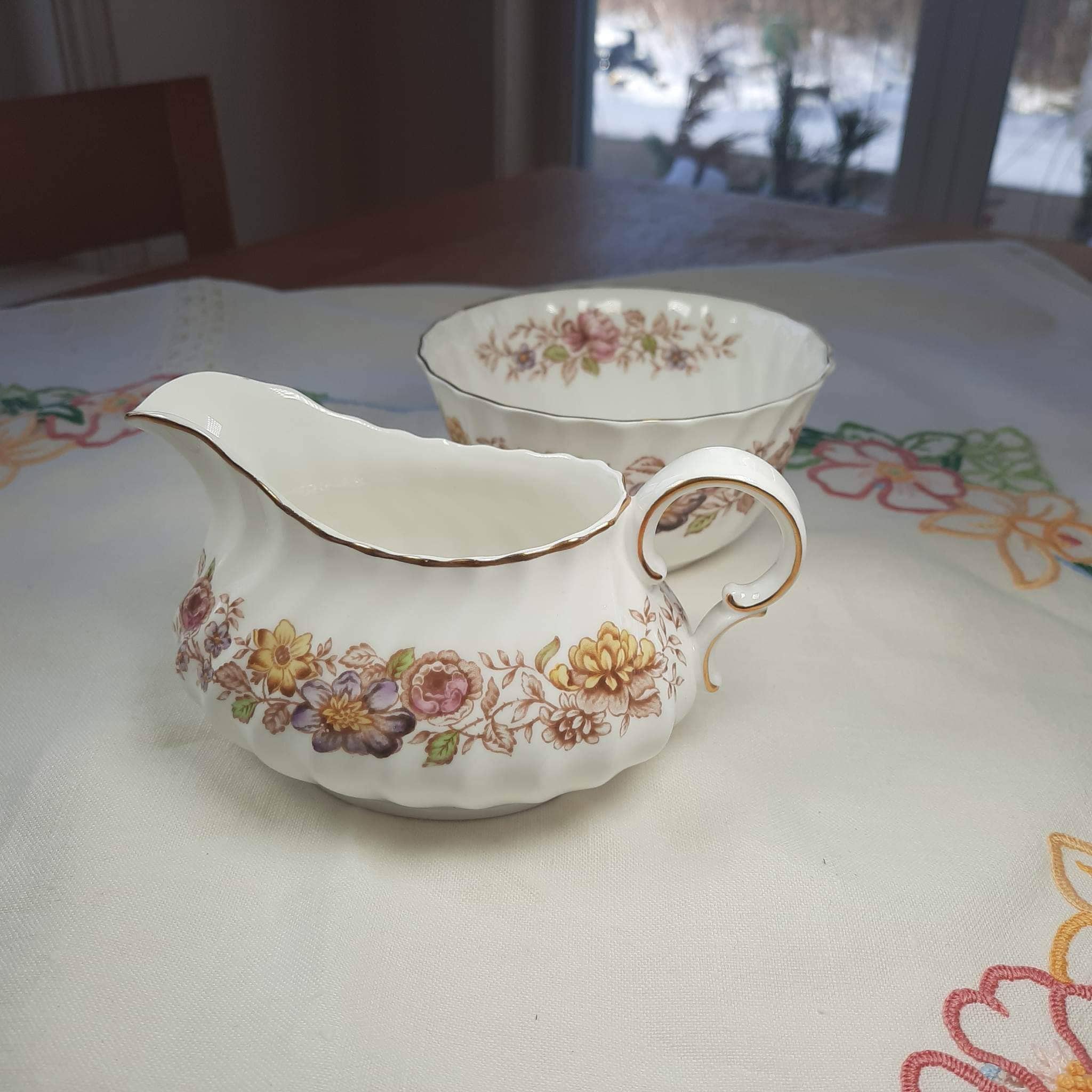 Royal Doulton Mayfair China/ Mayfair Sugar and Creamer/vintage Etsy