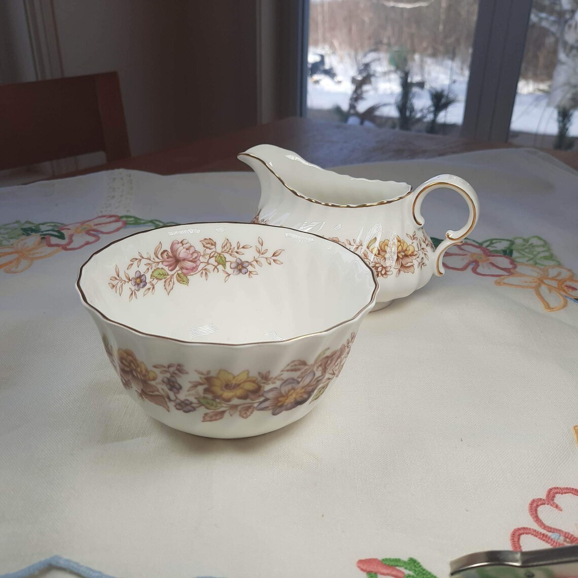 Royal Doulton Mayfair China/ Mayfair Sugar and Creamer/vintage Etsy