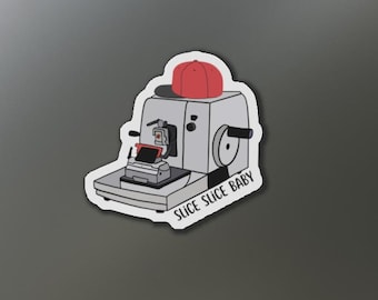 Aimant d'histologie drôle de bébé tranche, cadeau Histo Tech, décalcomanie de pathologie, humour de laboratoire, technicien de microtome, laboratoire clinique de tissus Med Tech