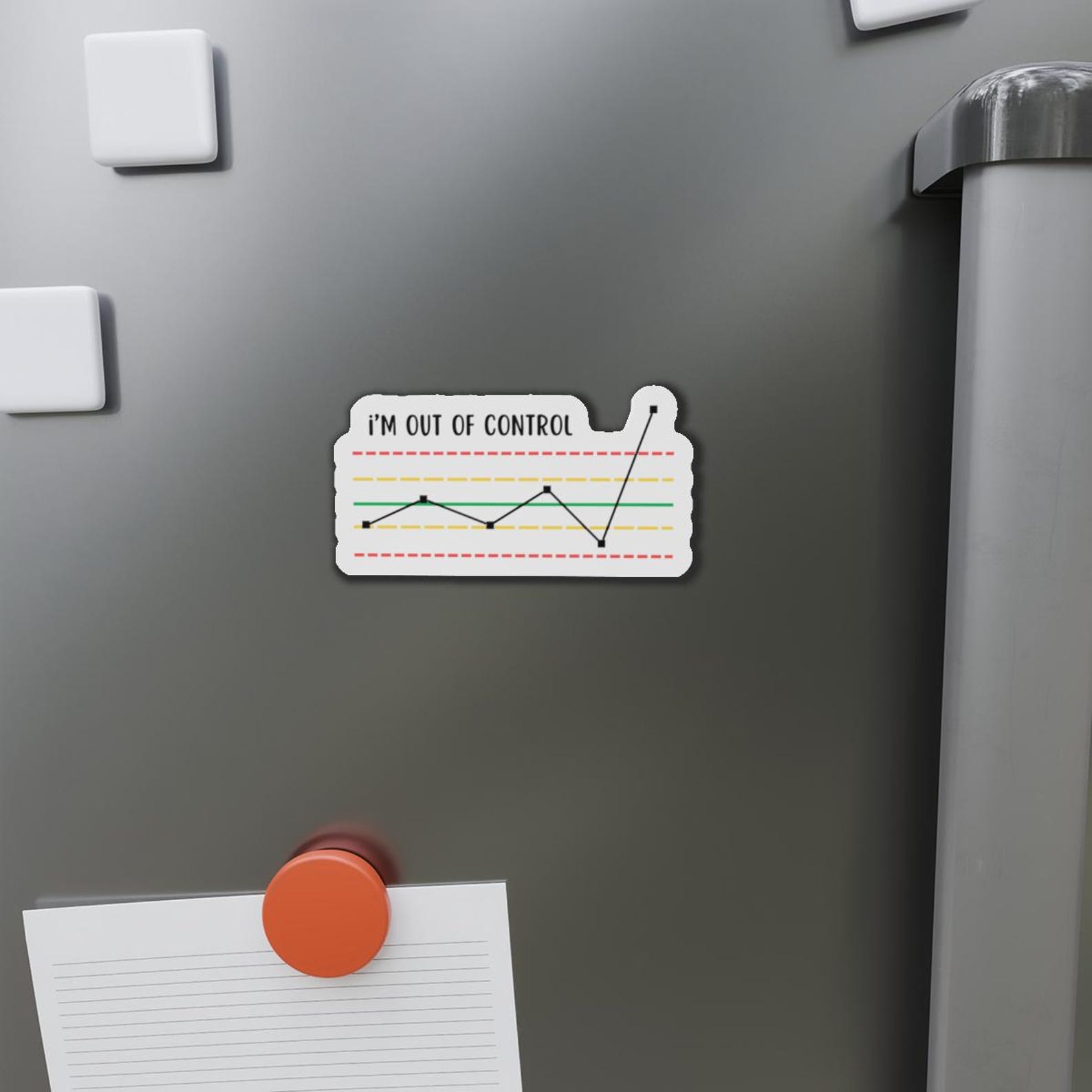 Out of Control Funny Laboratory Magnet, Quality Control Humor, Quality ...