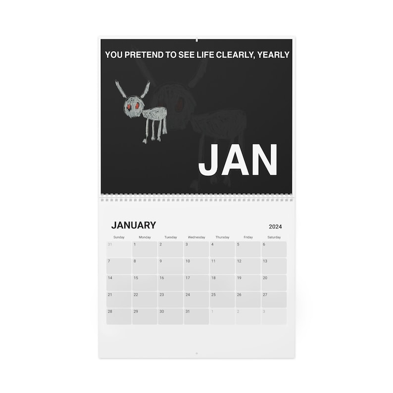 DRAKE CALENDAR 2024 Etsy