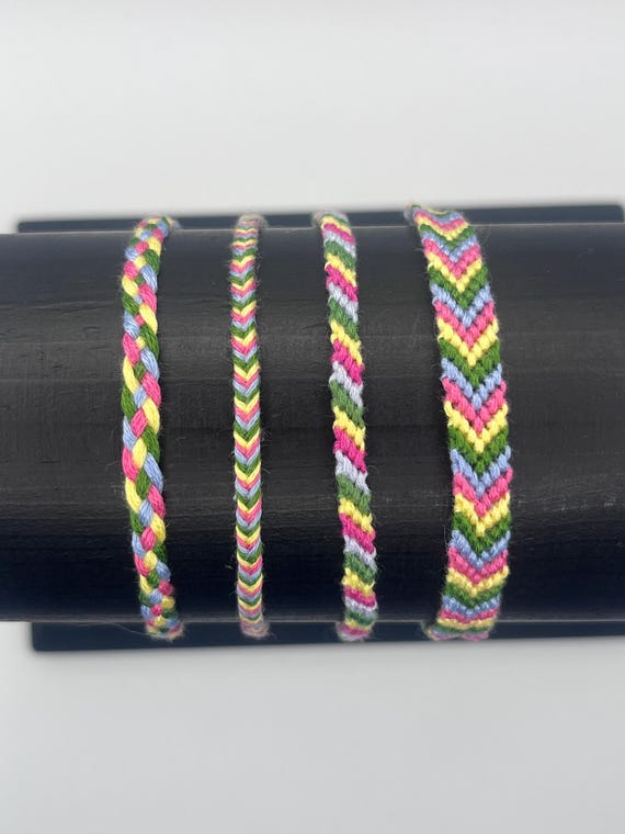 Pack Bracelet Anklet Grandmas Garden Gift Set Braided, Fishtail