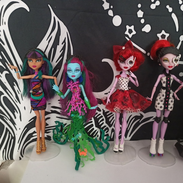 Poupées Monster High / Reef Posea / Cléo / Opérette