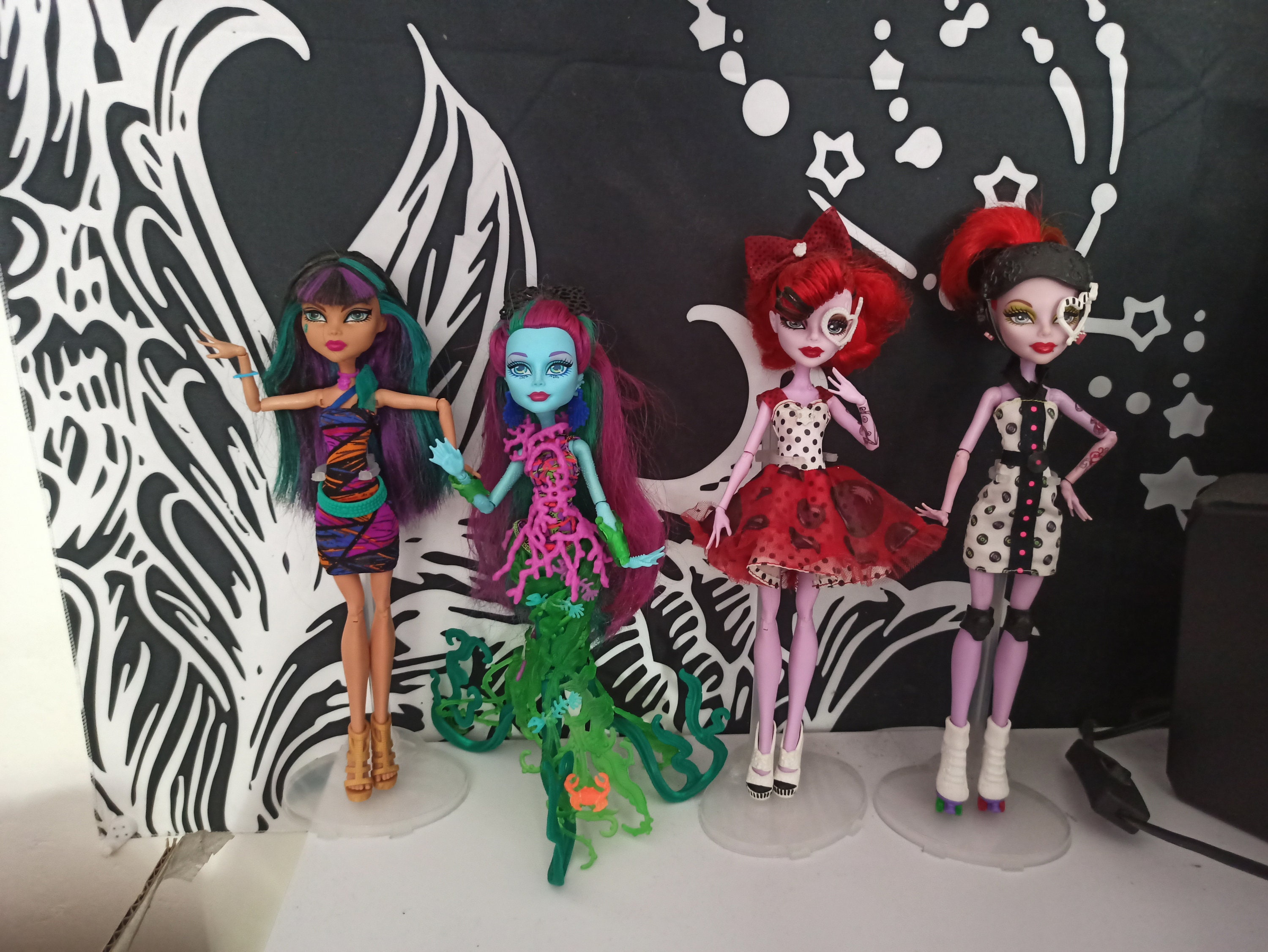 Original Monster High Doll Great Scarrier Reef Frights Viperine Gorgon Doll  Hauntlywood Frights Camera Action Monst Doll - Dolls - AliExpress