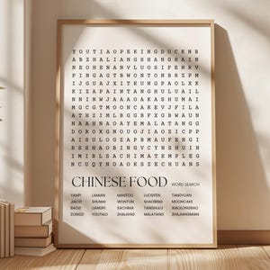 Asian Food Art Prints - Cute Wall Art for Kitchen, Aesthetic Kitchen Decor, Home Digital Wall Art, Dining Room Art Prints Download