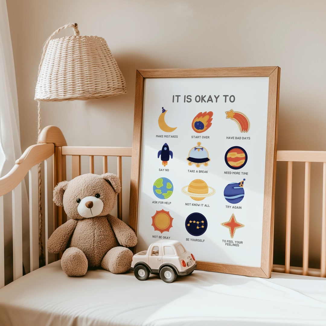 Calming Corner Posters for Kids - Toddler Classroom Decor, Emotional ...