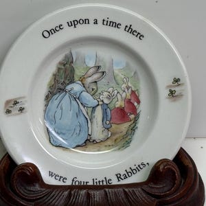 Wedgwood Peter Rabbit Child&#39;s Plate