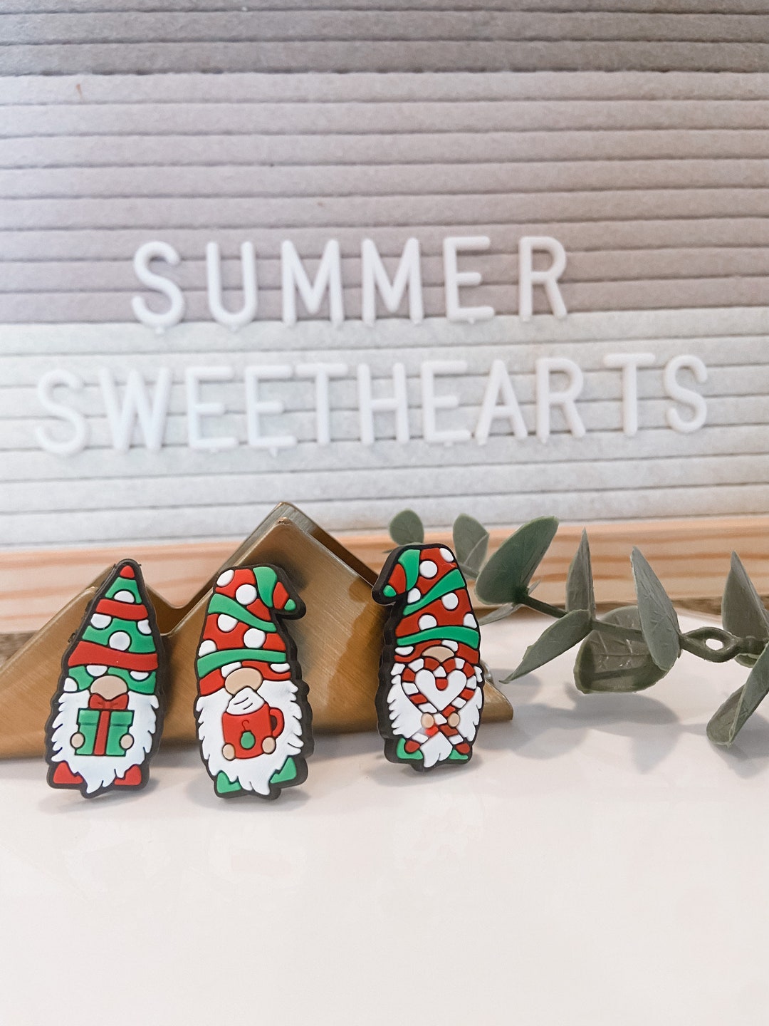 Christmas Gnome Shoe Charmschristmas Shoe Charms Shoe Etsy