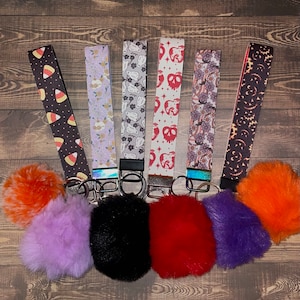 Halloween Keychain Wristlet