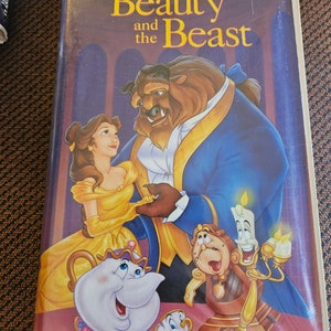 Beauty and the Beast VHS black diamond rare