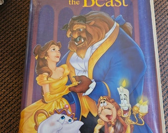 Beauty and the Beast VHS black diamond rare