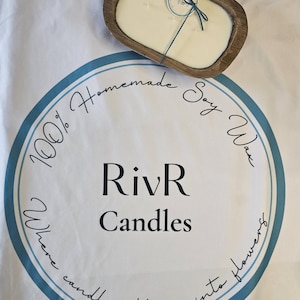 Wooden Dough Bowl Candle | Soy Wax | Modern Home Decor | Luxury Scents | Decorative & Gift-Ready Candle for Any Occasion