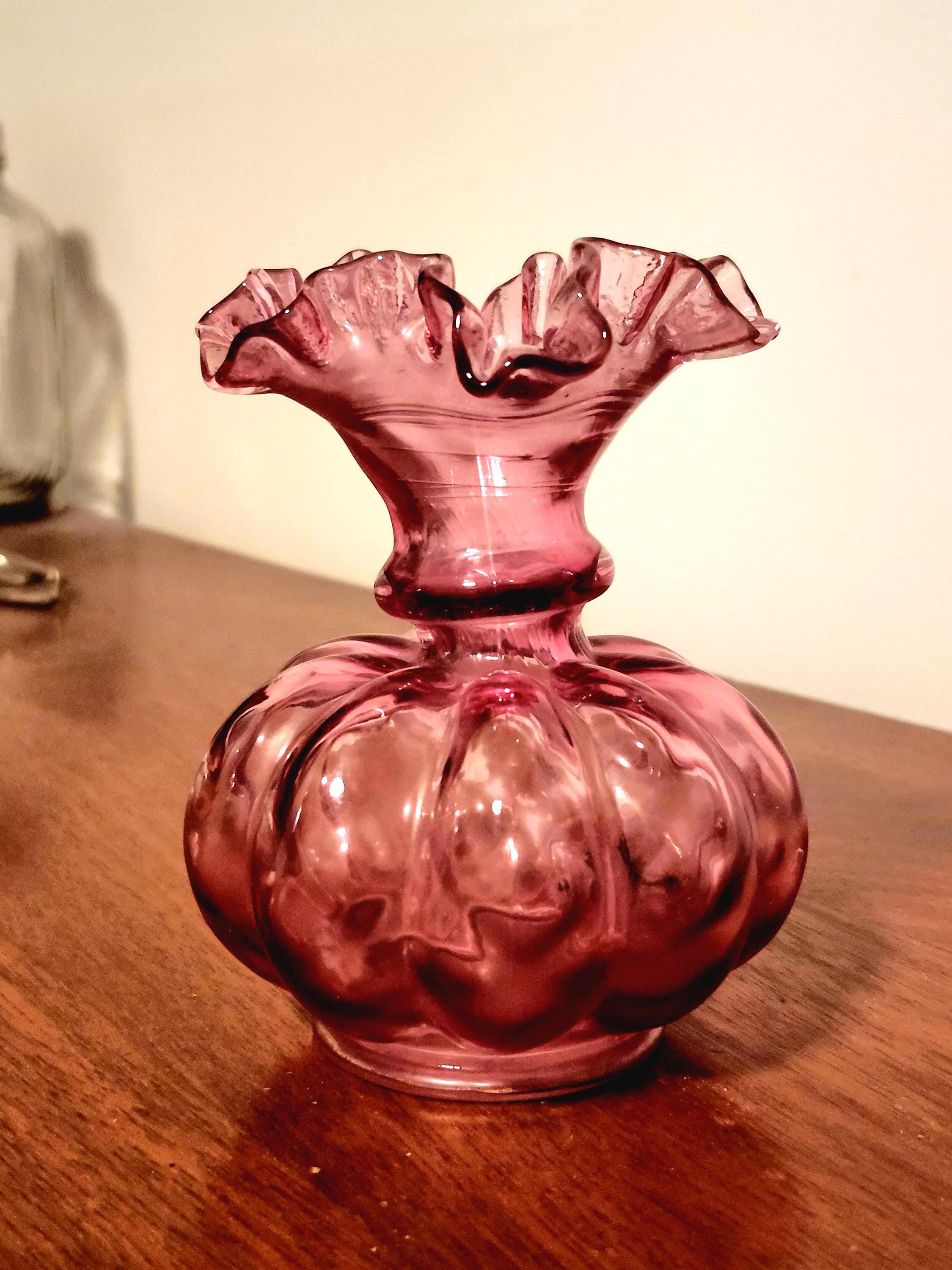 Fenton vase - Etsy 日本