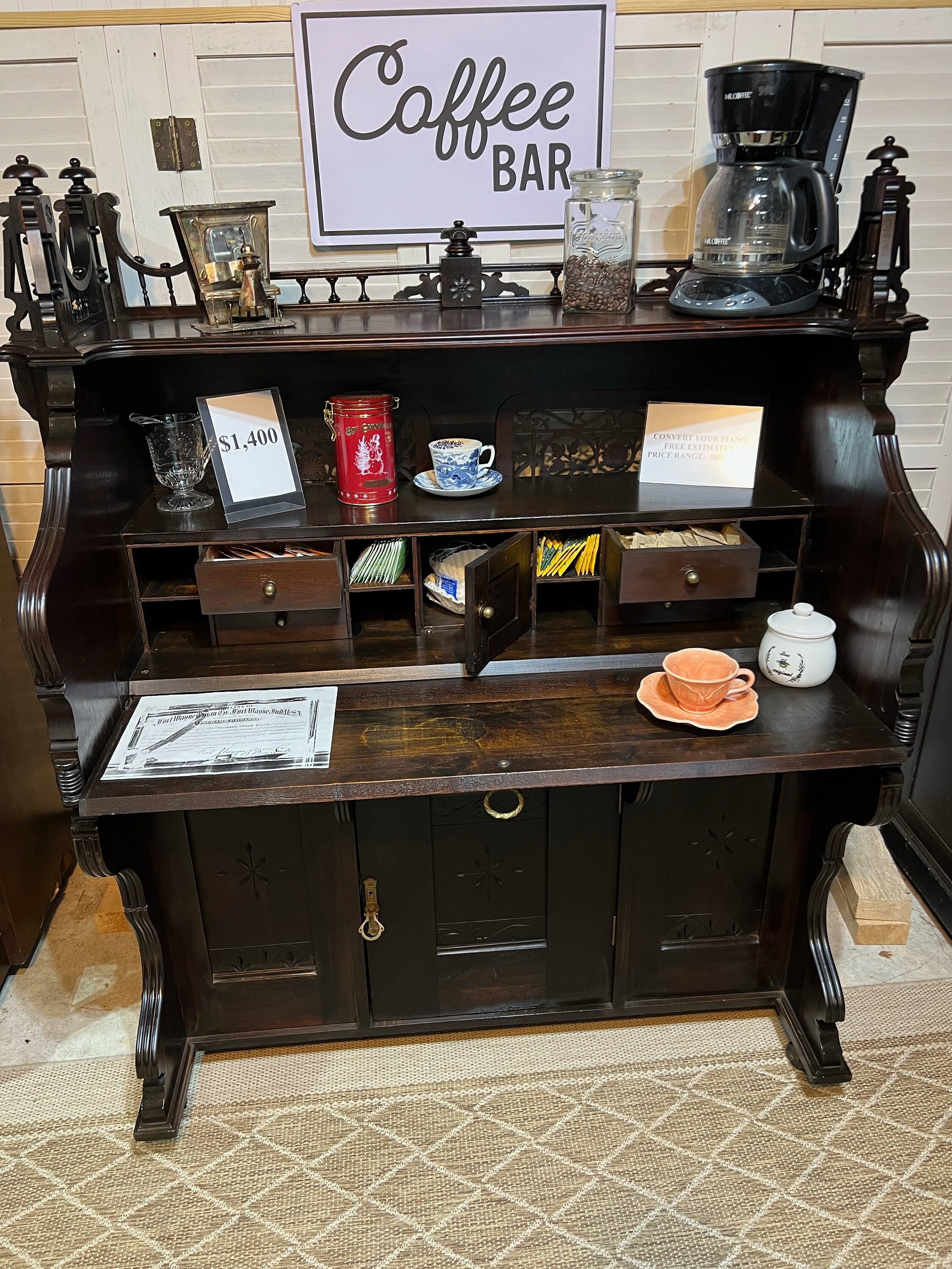 Upcycled Piano Desk Etsy