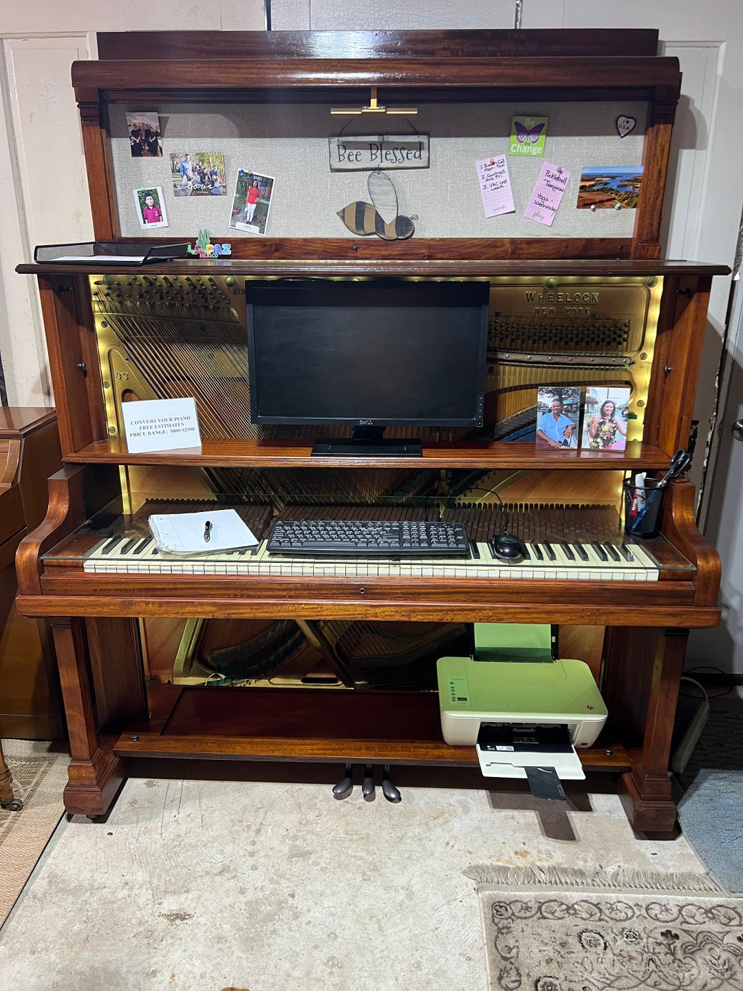 Piano Desk - Etsy