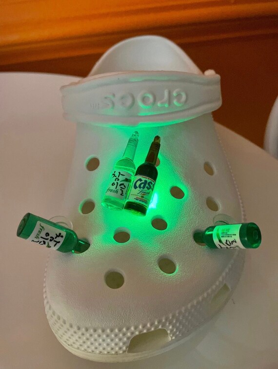 Crocs Jibbitz Lightup Soju Charm Etsy