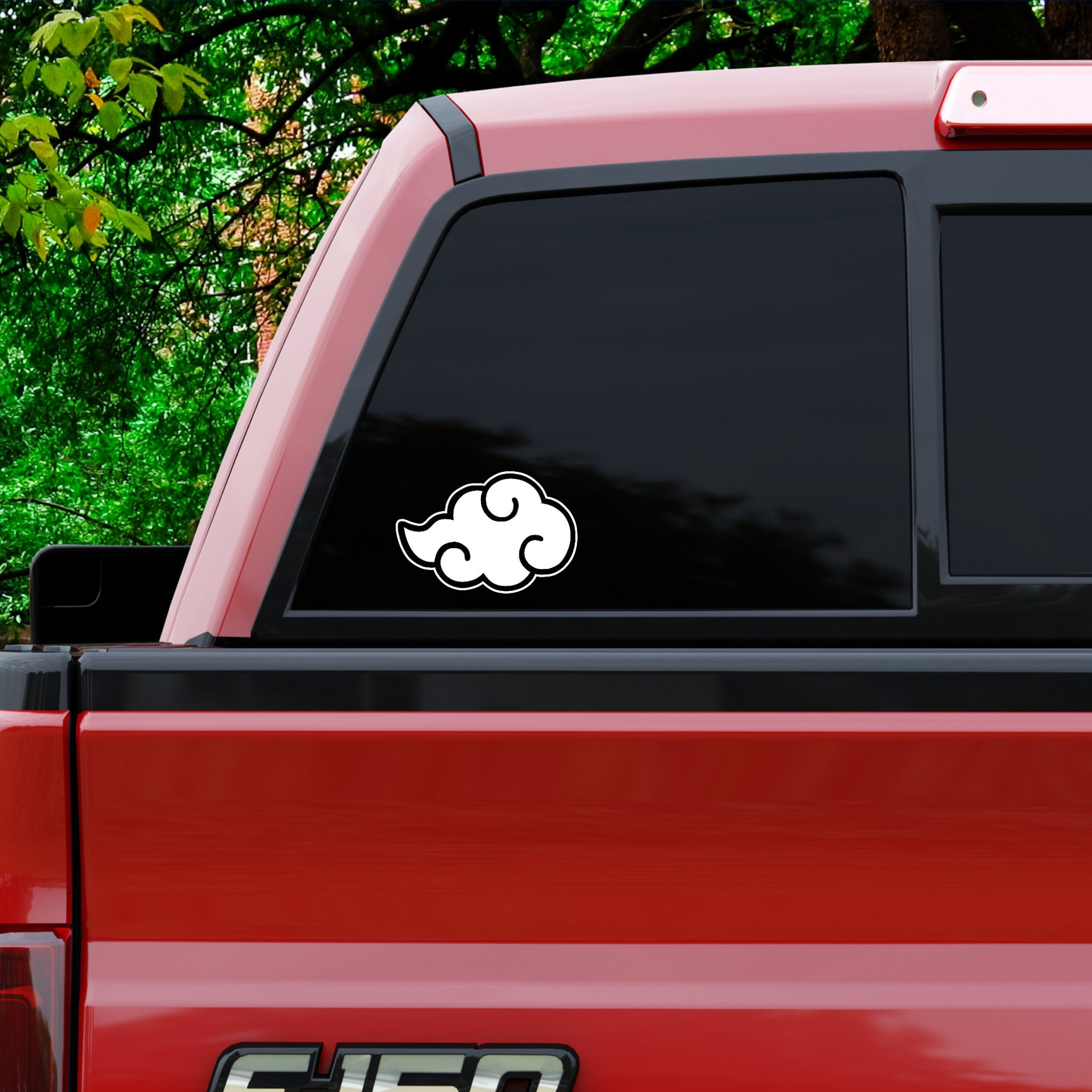 Akatsuki Cloud Vehicle Decal Sticker – LetterQuote  Легкие рисунки, Эскиз,  Милые рисунки