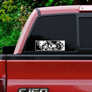 Explosive Hero Car Decal Box Style