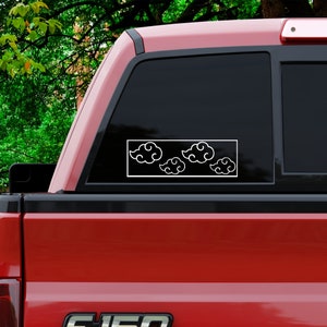 Rogue Clouds Car Decal Box Style