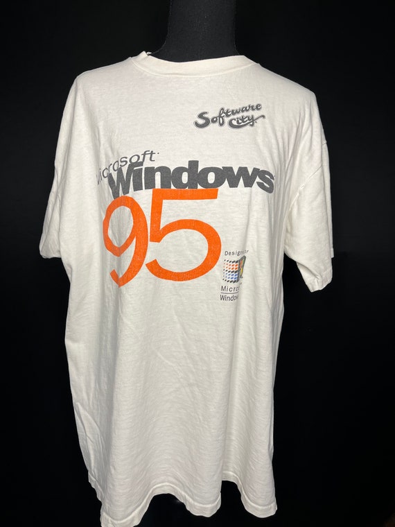 90s Microsoft Windows '95 Software Promo T-Shirt. 