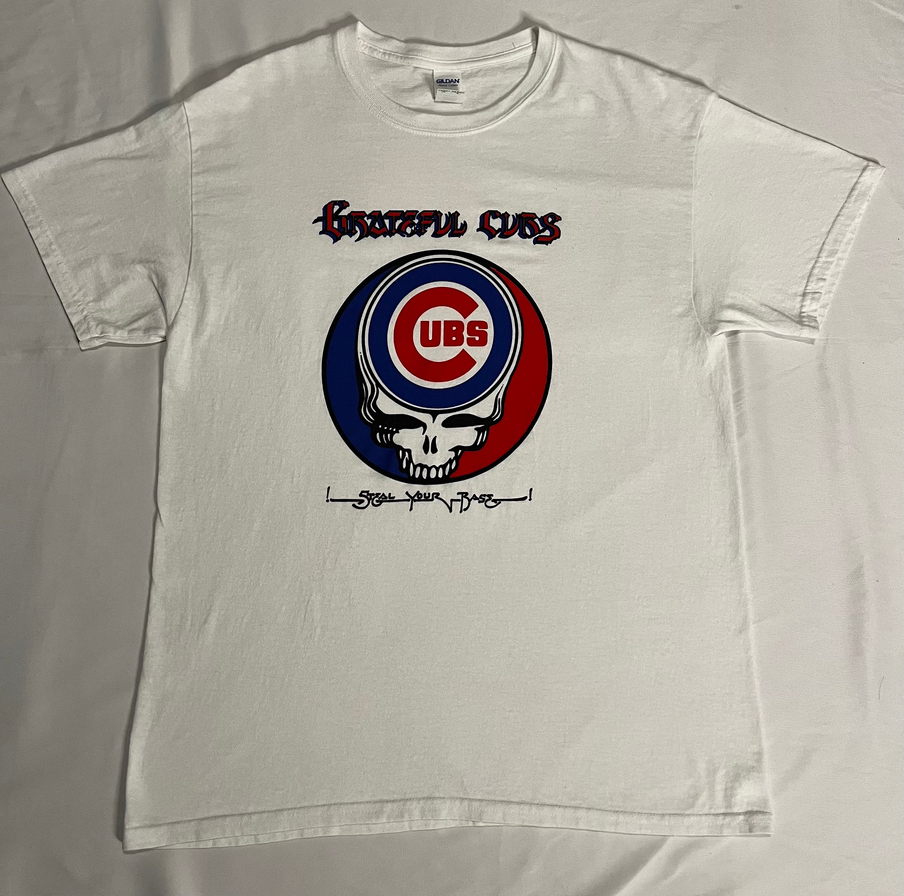 Chicago Cubs Steal Your Base Tie-Dye T-Shirt