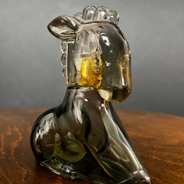 Avon Little Burro Cologne Bottle, Collectable Donkey Figurine Vintage 1970s