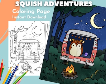 Página para colorir de Squishmallow | Página para colorir para adultos, páginas para colorir infantis, festa Squishmallow, páginas para colorir de animais, páginas para colorir fofas