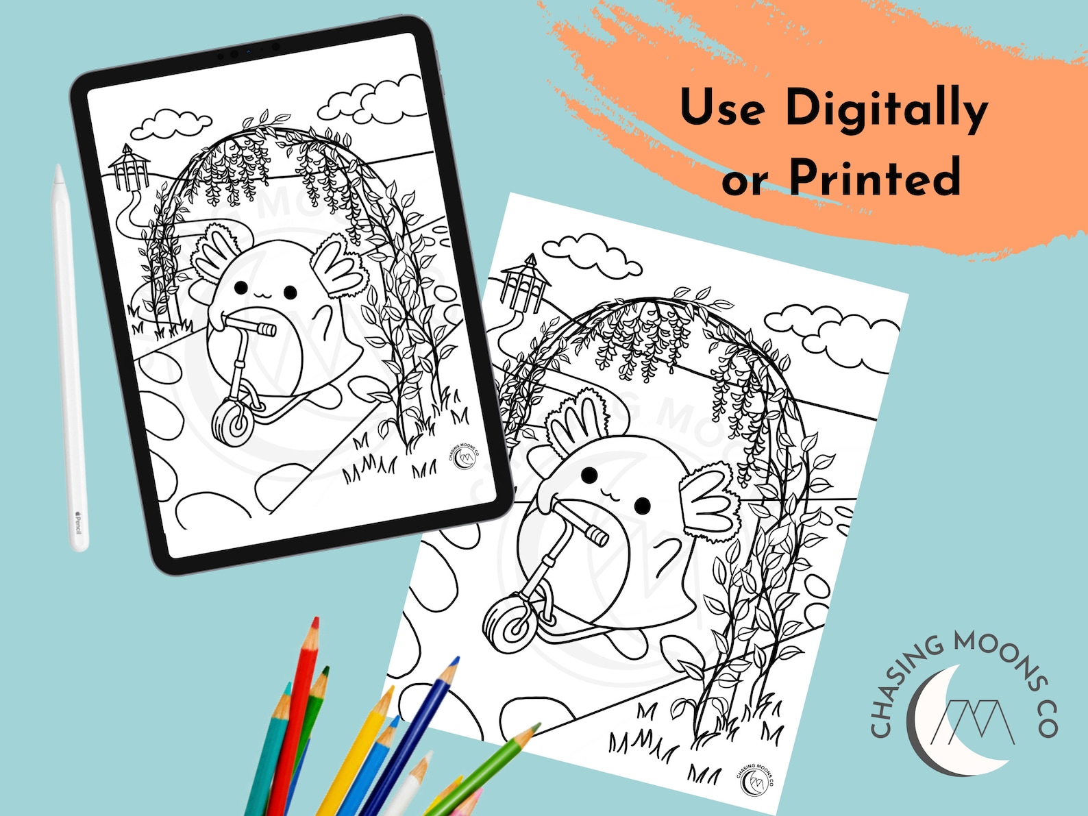 Squishmallow Coloring Page | Coloring Page for Adults, Kids Coloring ...