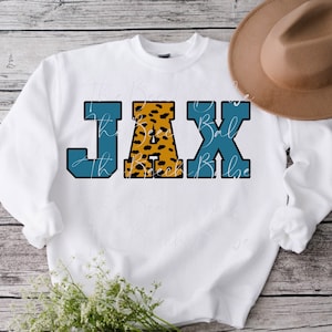 2 in 1 Jaguars PNG digital download for sublimation. 904 Jax Jaguars PNG digital download for sublimation