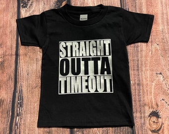 Straight Outta Timeout Kids T-Shirt