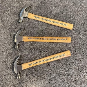 Father’s Day Personalized Hammers